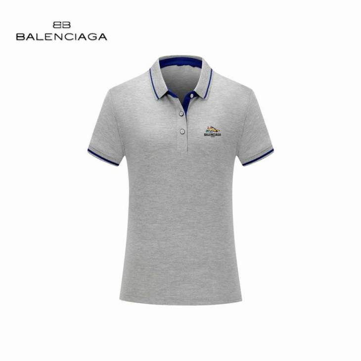 Picture of Balenciaga Polo Shirts Short _SKUBalenciagaM-3XL25tn0729516
